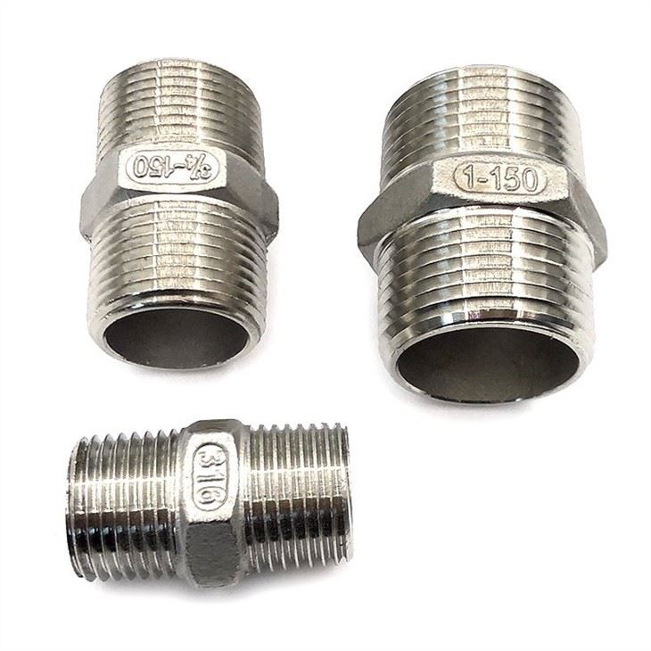 Stainless Steel Hexagon Nipple